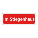 im Stiegenhaus