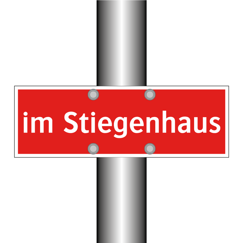 im Stiegenhaus
