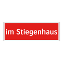 im Stiegenhaus