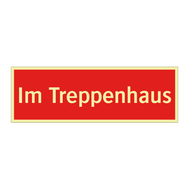 Im Treppenhaus