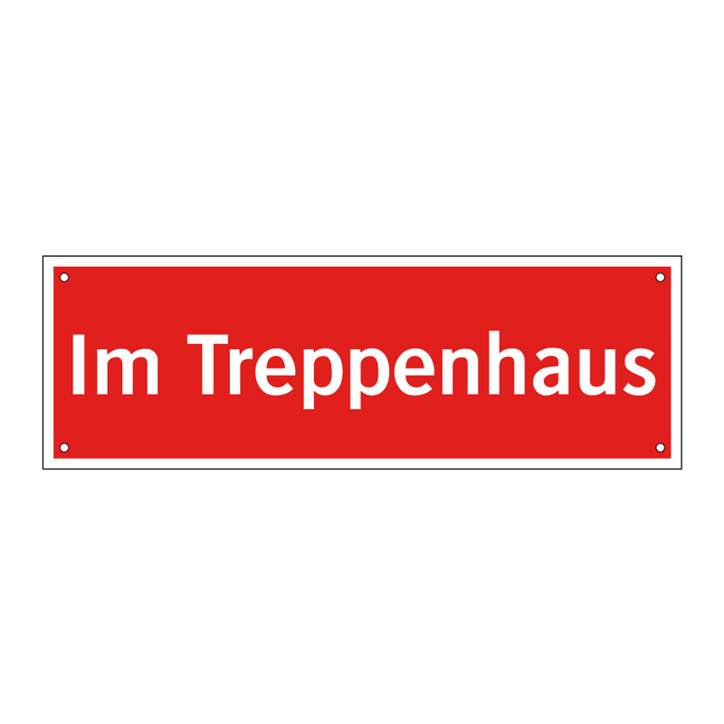 Im Treppenhaus