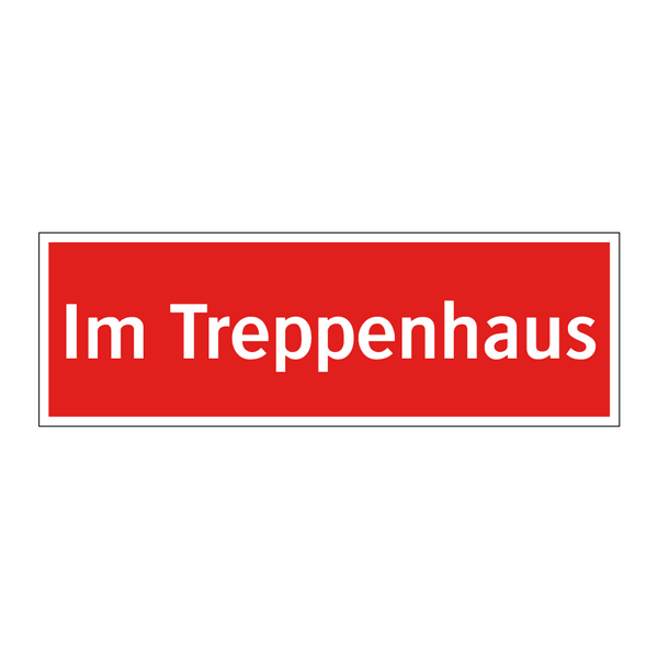 Im Treppenhaus