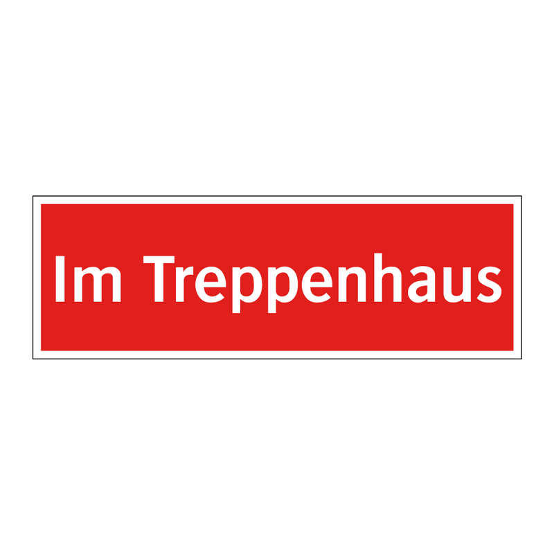 Im Treppenhaus