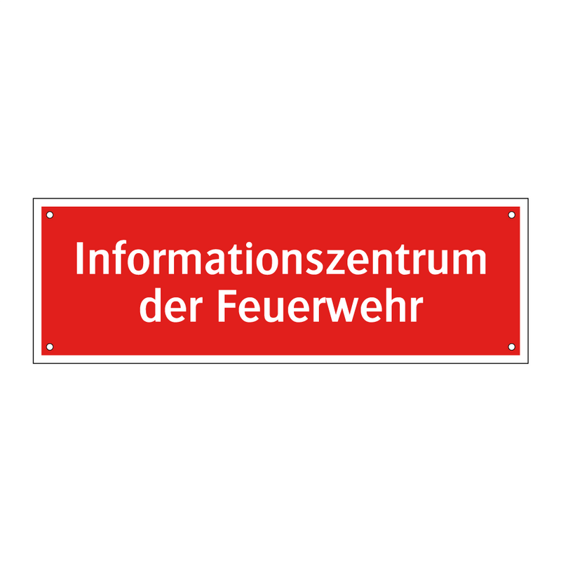 Informationszentrum der Feuerwehr