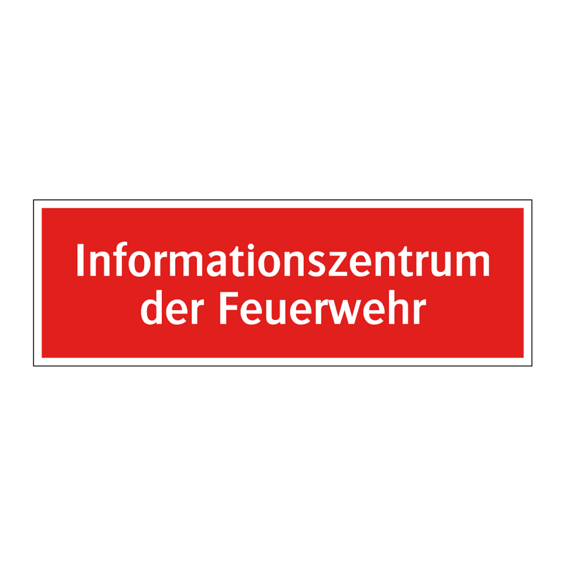 Informationszentrum der Feuerwehr
