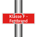 Klasse F - Fettbrand