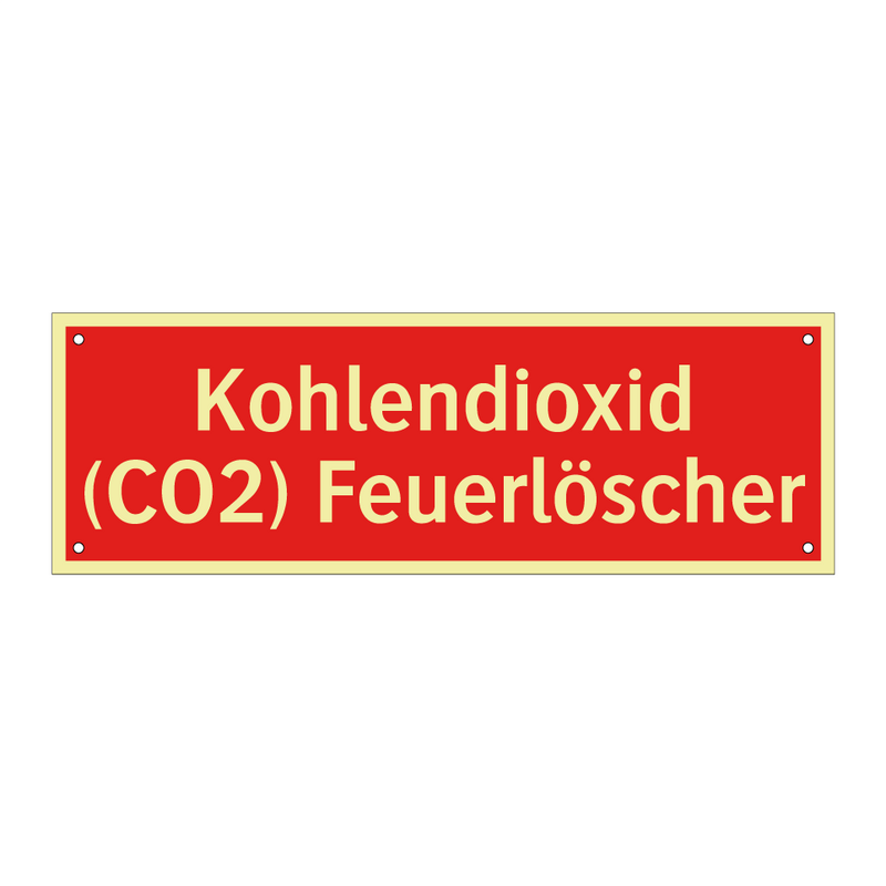 Kohlendioxid (CO2) Feuerlöscher