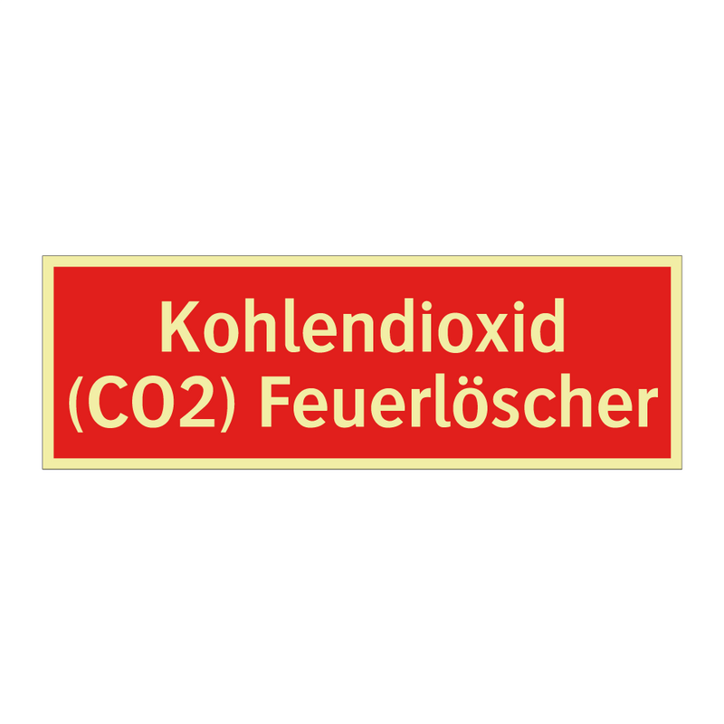 Kohlendioxid (CO2) Feuerlöscher