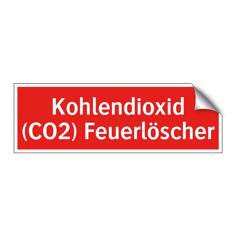 Kohlendioxid (CO2) Feuerlöscher