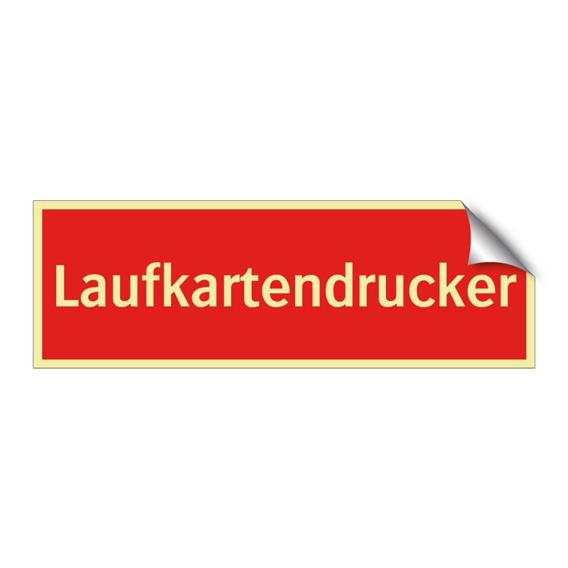 Laufkartendrucker