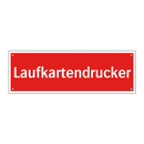Laufkartendrucker