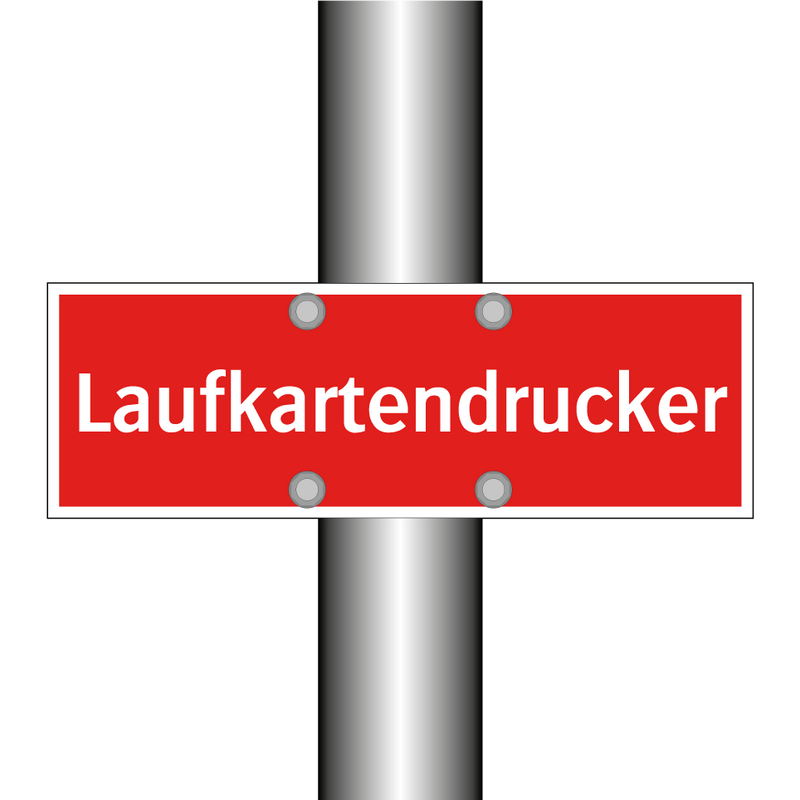 Laufkartendrucker