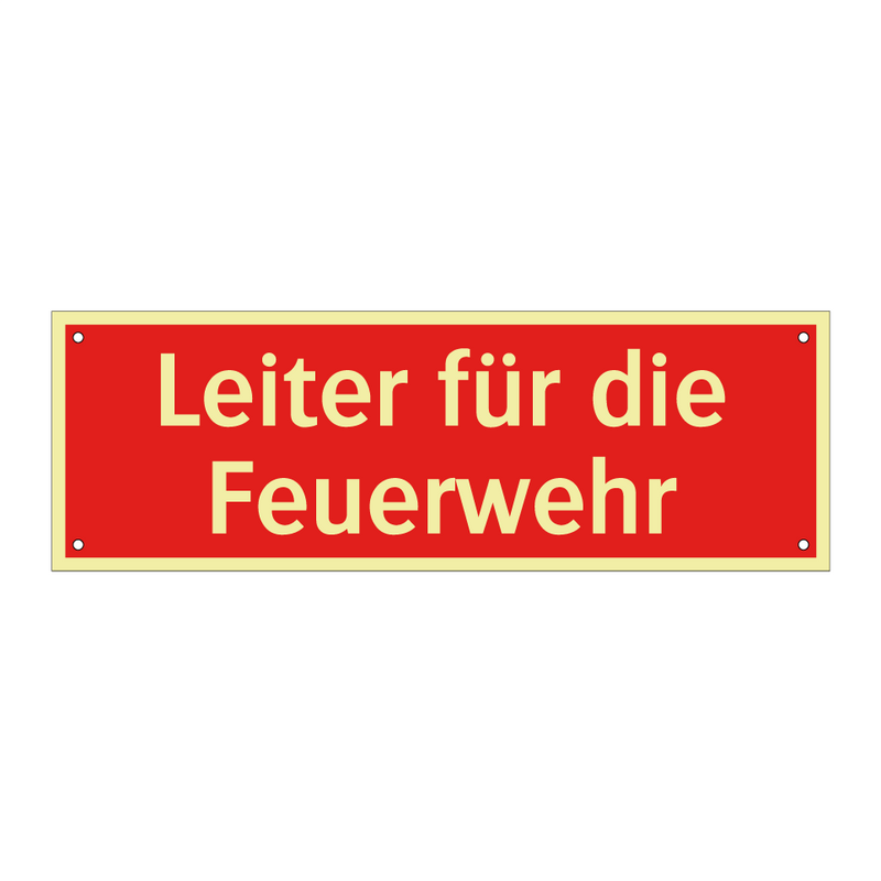 Leiter für die Feuerwehr