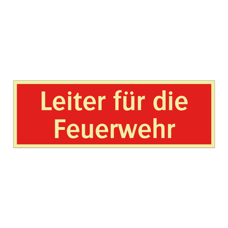 Leiter für die Feuerwehr
