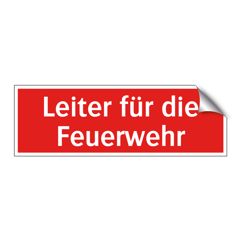 Leiter für die Feuerwehr