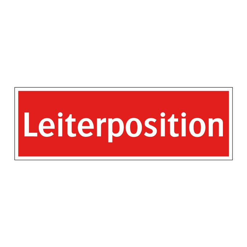 Leiterposition
