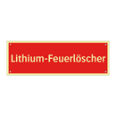 Lithium-Feuerlöscher