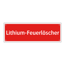 Lithium-Feuerlöscher