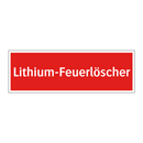 Lithium-Feuerlöscher
