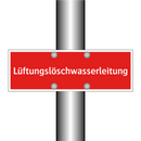Lüftungslöschwasserleitung