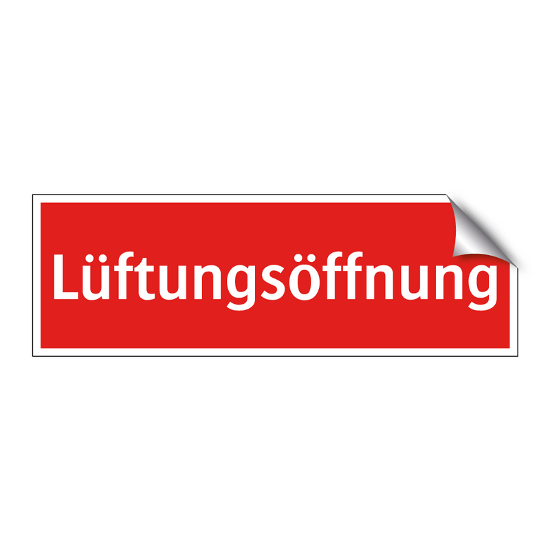Lüftungsöffnung