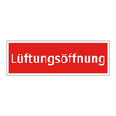 Lüftungsöffnung