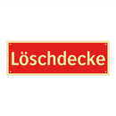 Löschdecke