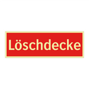Löschdecke