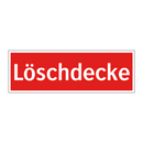 Löschdecke