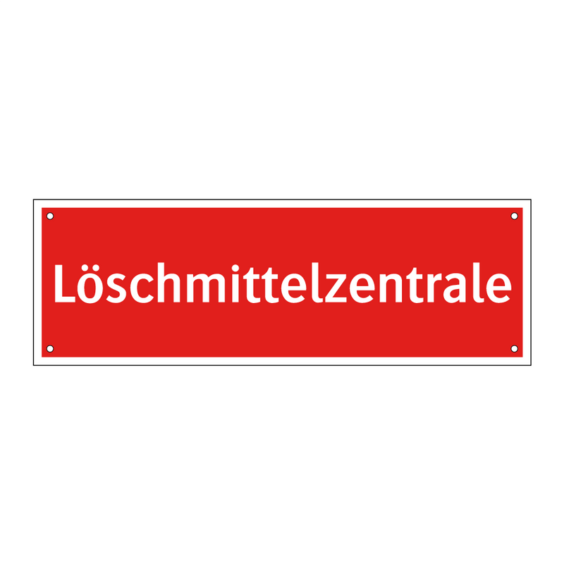 Löschmittelzentrale