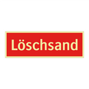 Löschsand