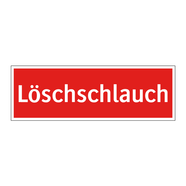 Löschschlauch