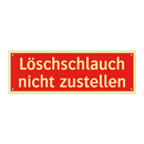 Löschschlauch nicht zustellen
