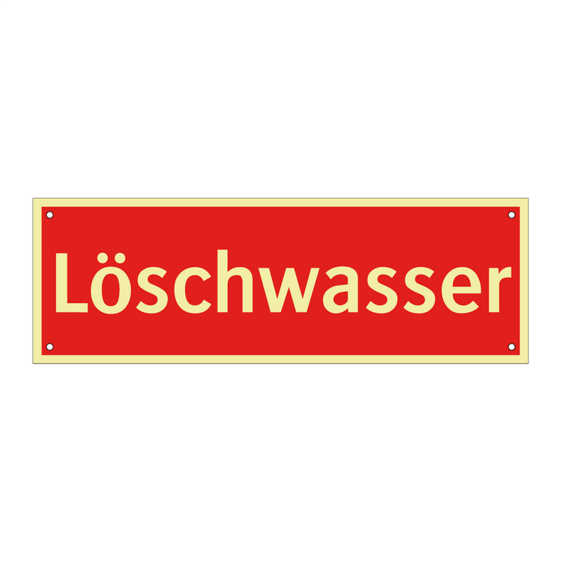Löschwasser