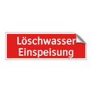Löschwasser Einspeisung
