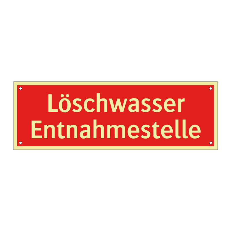 Löschwasser Entnahmestelle