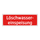 Löschwasser- einspeisung
