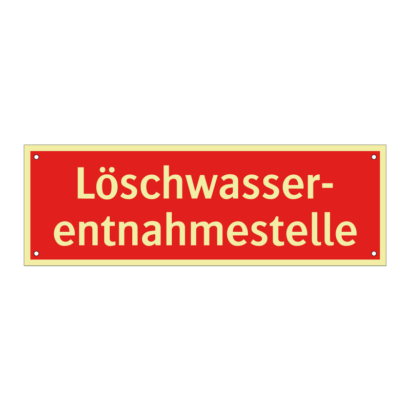 Löschwasser- entnahmestelle