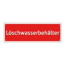 Löschwasserbehälter