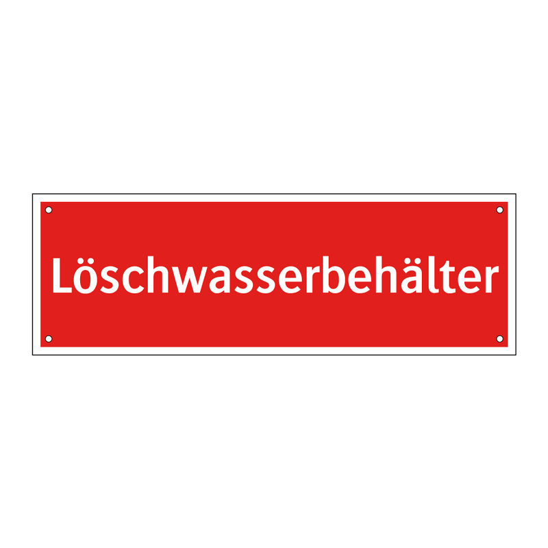 Löschwasserbehälter