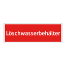 Löschwasserbehälter