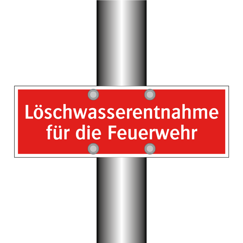 Löschwasserentnahme für die Feuerwehr