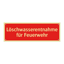 Löschwasserentnahme für Feuerwehr