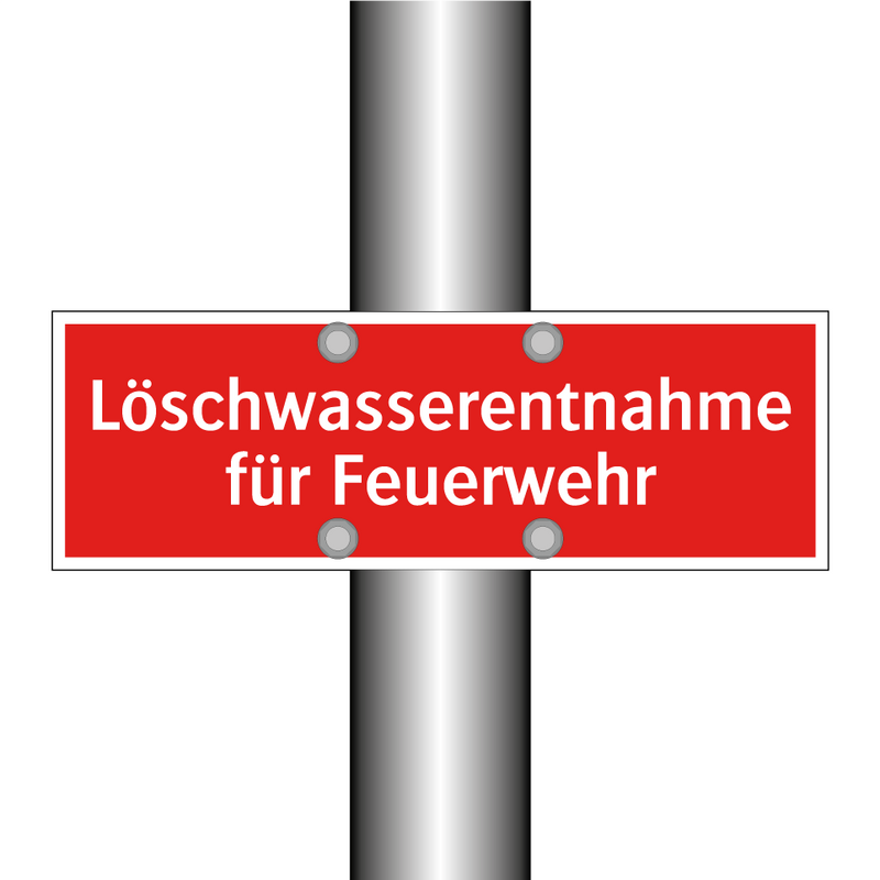 Löschwasserentnahme für Feuerwehr
