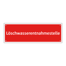 Löschwasserentnahmestelle