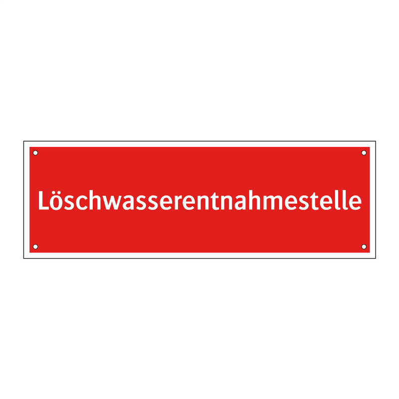 Löschwasserentnahmestelle