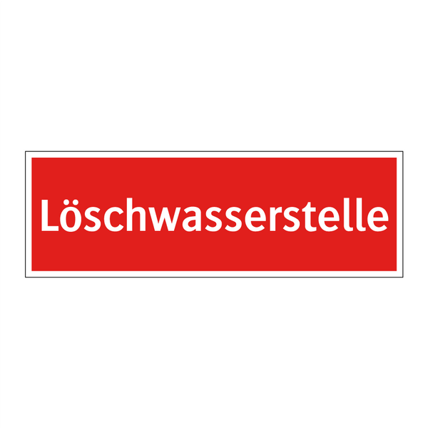 Löschwasserstelle
