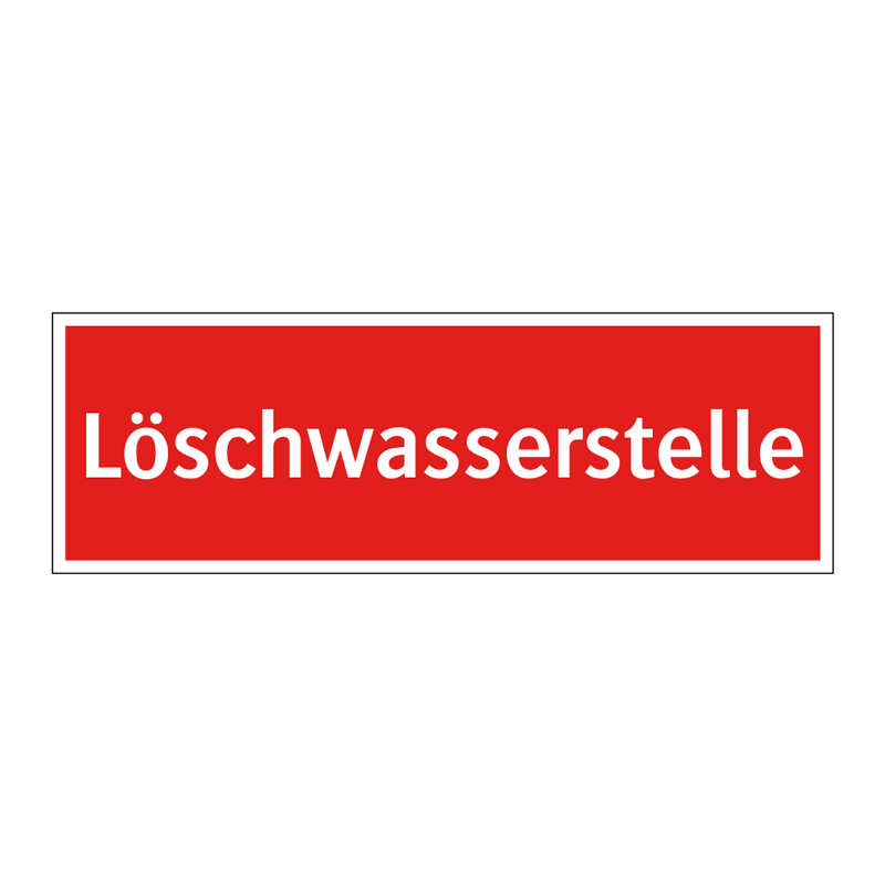 Löschwasserstelle