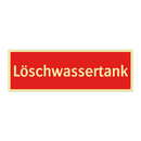 Löschwassertank