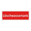 Löschwassertank
